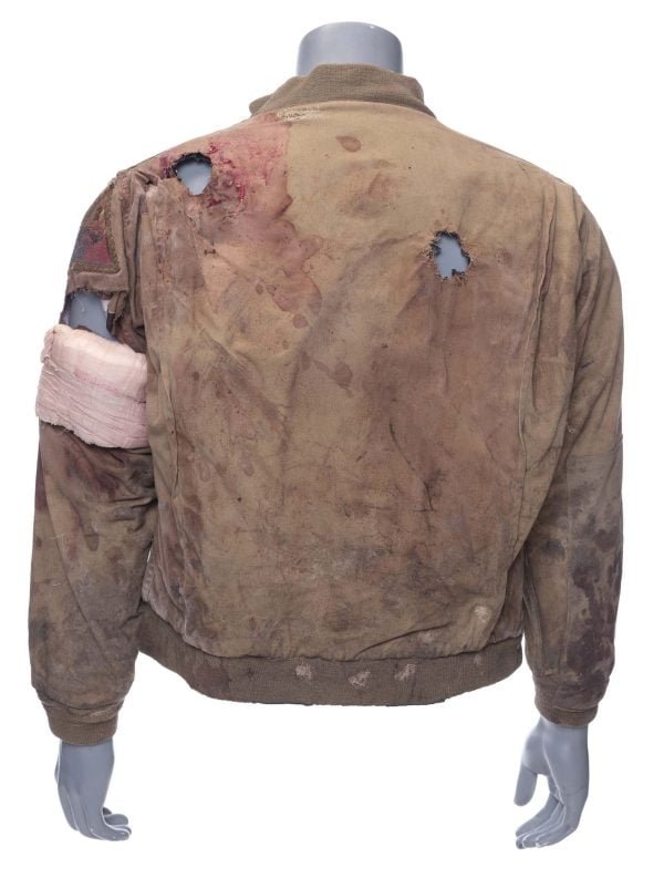 Don Wardaddy Collier's Bloodied Jacket From Fury (2014)