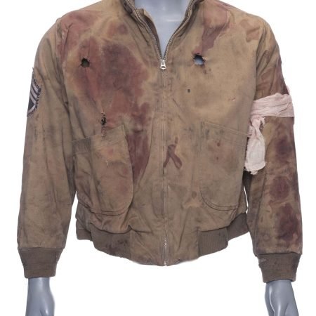 Don Wardaddy Collier's Bloodied Jacket From Fury (2014)