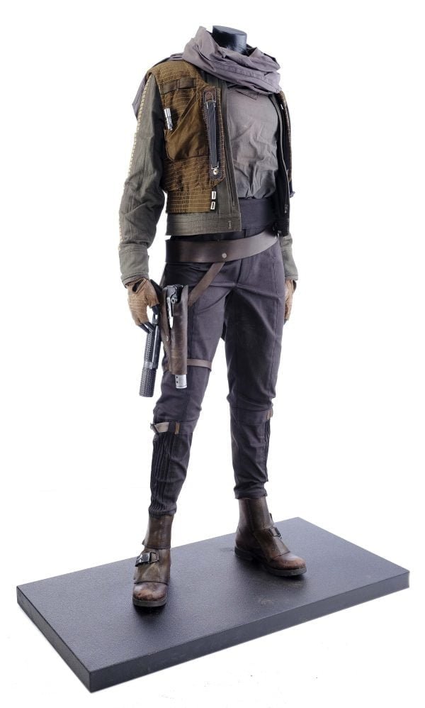 Rogue One A Star Wars Story Jyn Erso Grey Costume